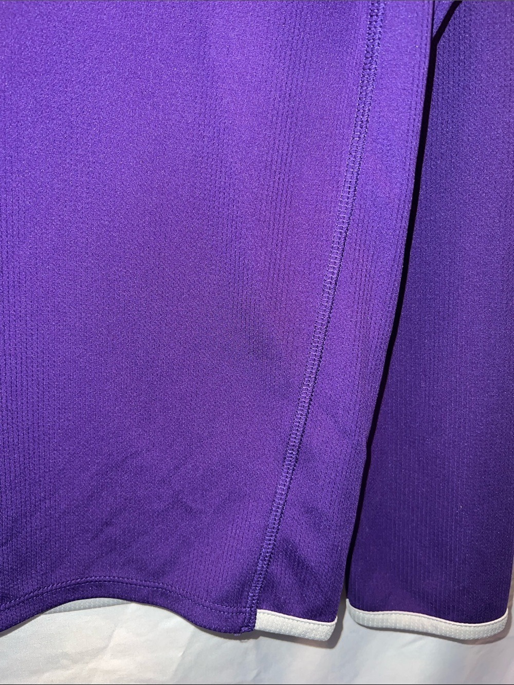 Washington’s Women's Purple Half-Zip Jersey with White Accent - (0018) - Picture 7 of 8